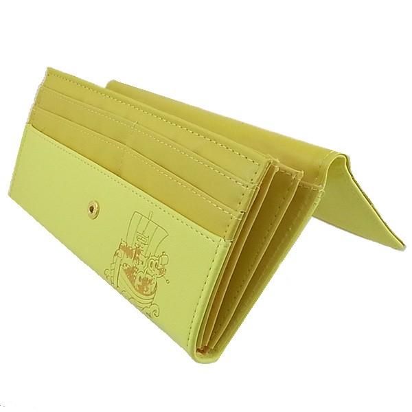 七福神 ふくろう開運財布 フクロウ刻印入り 福財布 黄色 幸運長財布 長財布メンズ＆レディース ラウンドファスナーウォレット |  | 02
