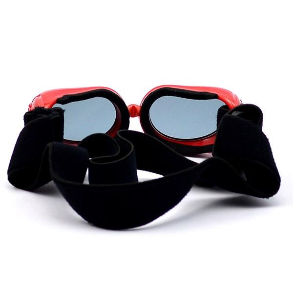 ペットゴーグル 小型犬用ゴーグル ドッグゴーグル 犬用サングラス クリアレンズ スモークレンズ おしゃれ かわいい 紫外線対策 車酔い対策 送料無料 |  | 07