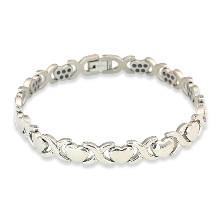 ゲルマニウムブレスレット65粒 スポーツブレスレットゲルマニウムブレスレット シルバー 訳アリ 定形外郵便 送料無料 |  | 01