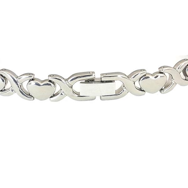 ゲルマニウムブレスレット65粒 スポーツブレスレットゲルマニウムブレスレット シルバー 訳アリ 定形外郵便 送料無料 |  | 05