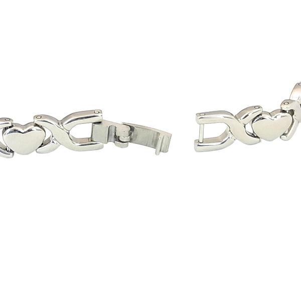 ゲルマニウムブレスレット65粒 スポーツブレスレットゲルマニウムブレスレット シルバー 訳アリ 定形外郵便 送料無料 |  | 06