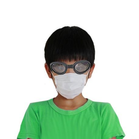 花粉対策 子供用ゴーグル お子様用 スモークレンズ おしゃれゴーグル