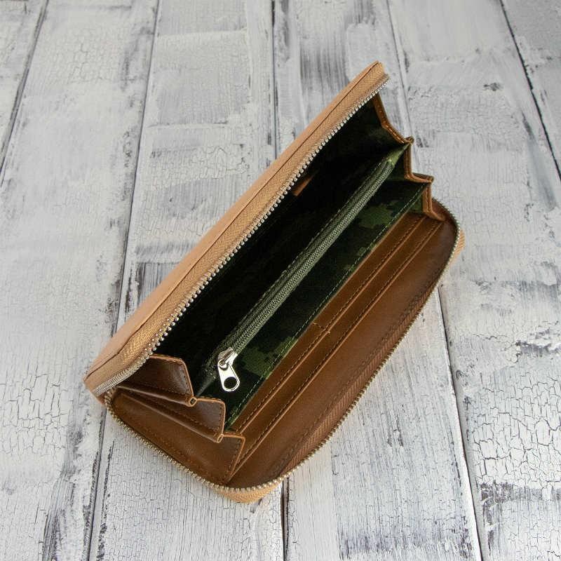 スムース ラウンドファスナー ロングラウンドウォレット 紳士用 男性用 長財布 送料無料 Luciano Valentino ルチアーノバレンチノ ボンデッドレザーサラマンダー |  | 01