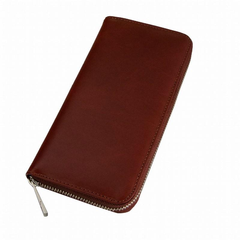 スムース ラウンドファスナー ロングラウンドウォレット 紳士用 男性用 長財布 送料無料 Luciano Valentino ルチアーノバレンチノ ボンデッドレザーサラマンダー |  | 06