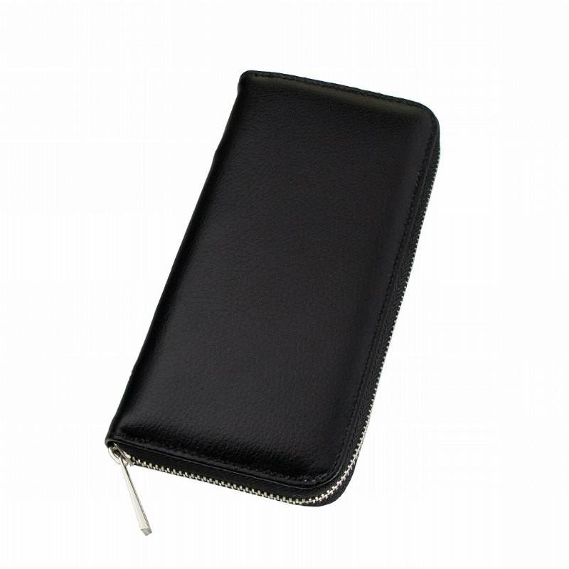 牛革パテントノボ ラウンドファスナー ロングラウンドウォレット 紳士用 男性用 長財布 送料無料 Luciano Valentino ルチアーノバレンチノ |  | 02