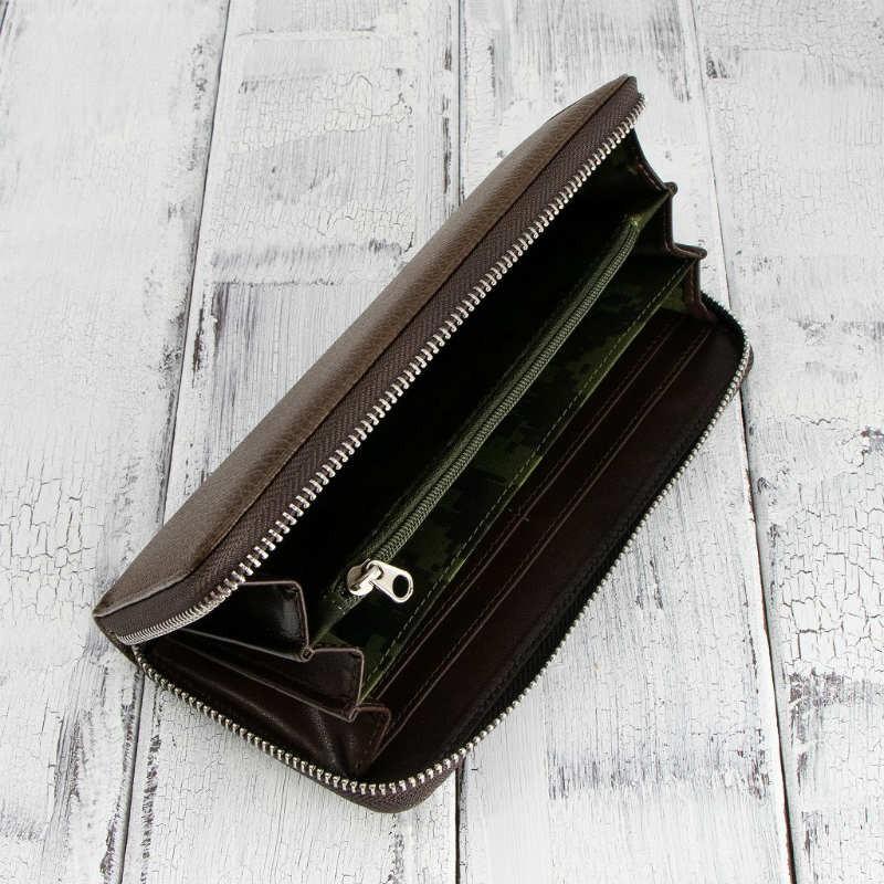 牛革パテントノボ ラウンドファスナー ロングラウンドウォレット 紳士用 男性用 長財布 送料無料 Luciano Valentino ルチアーノバレンチノ |  | 03