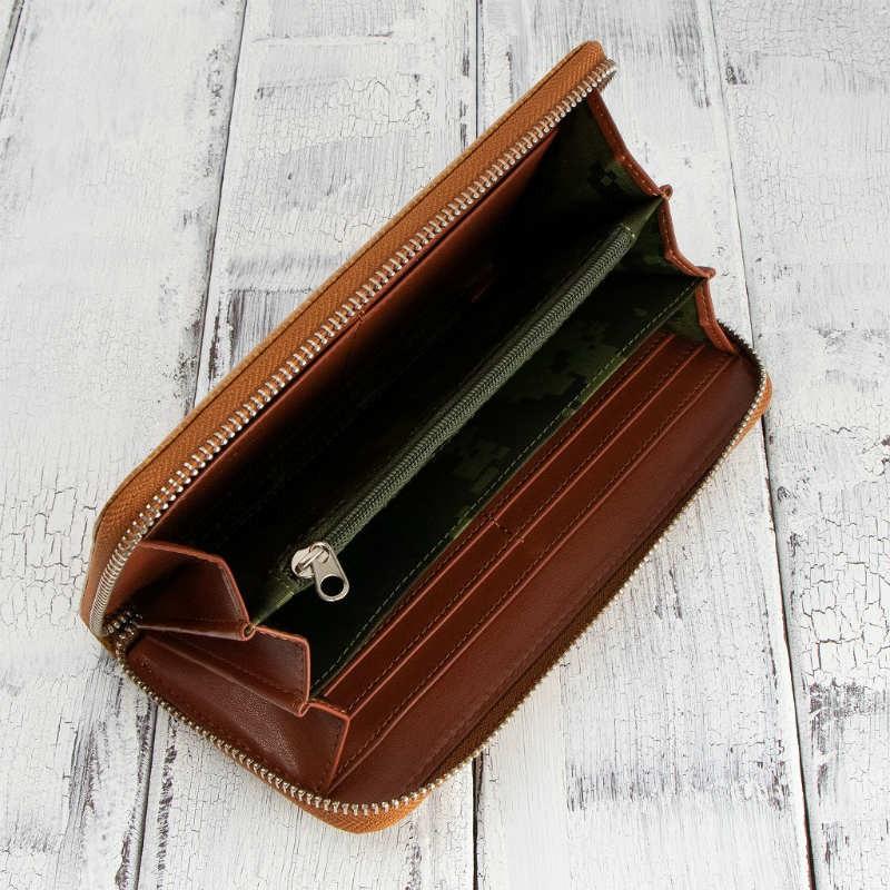 牛革パテントノボ ラウンドファスナー ロングラウンドウォレット 紳士用 男性用 長財布 送料無料 Luciano Valentino ルチアーノバレンチノ |  | 05