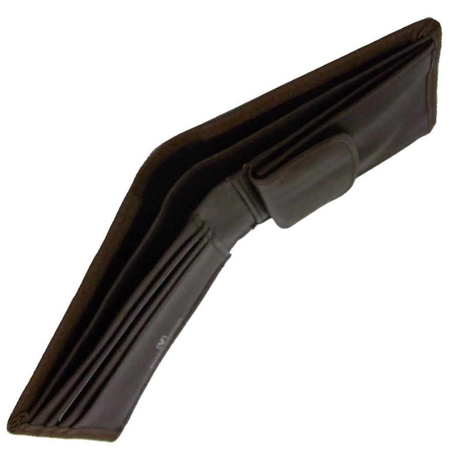 箱無し  メンズ 定番 本革 牛革 二つ折財布LUCIANO VALENTINO ルチアーノ・バレンチノ  短財布 ブラウン luv9002br |  | 03