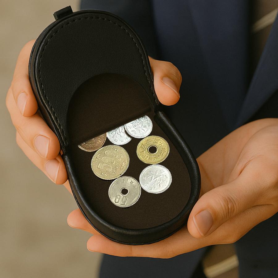馬蹄形小銭入れ メンズ小銭入れ 散歩手のひらサイズ 馬蹄型コイン