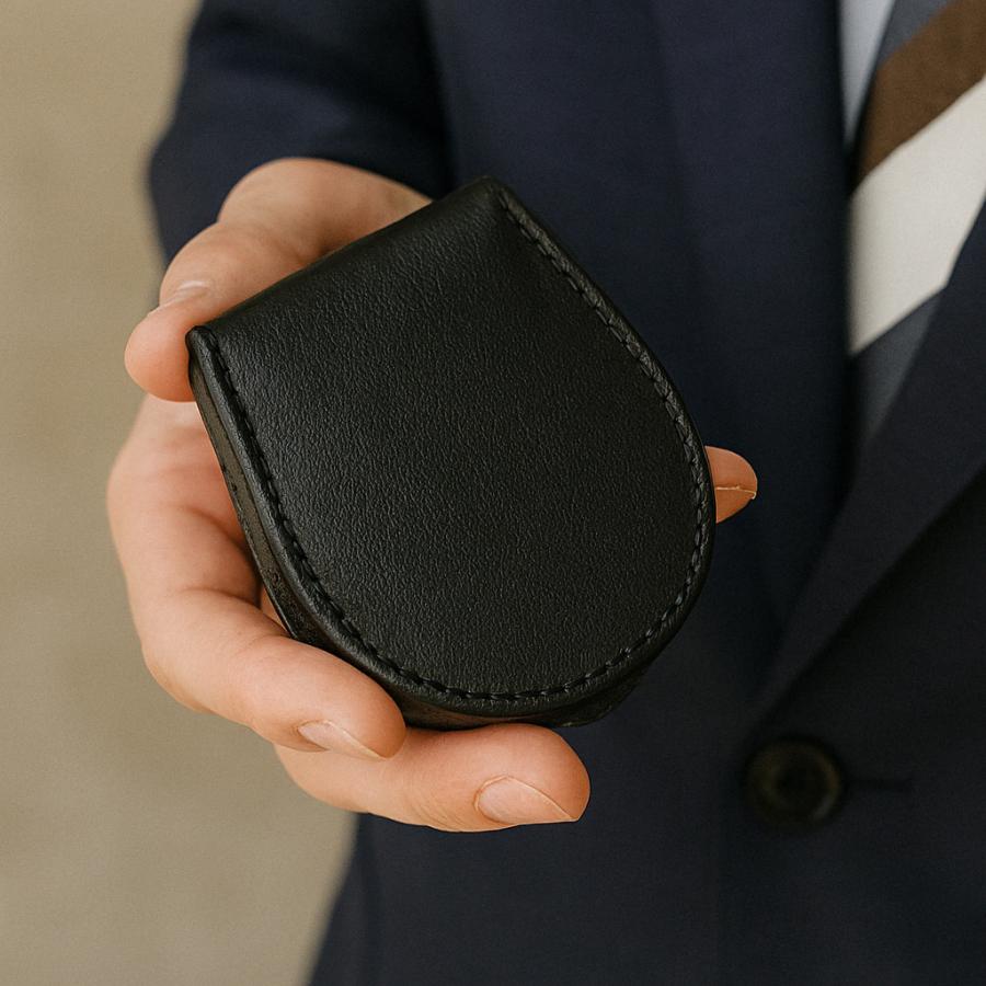 馬蹄形小銭入れ メンズ小銭入れ 散歩手のひらサイズ 馬蹄型コイン
