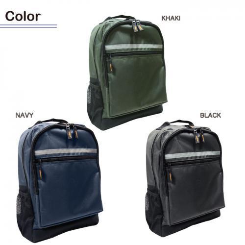 中型リュック ネイビー/ブラック EASTBOY（イーストボーイ）の「【リュック】 多ポケリュック