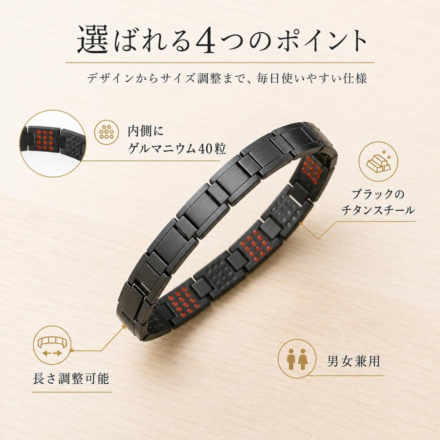 訳あり ゲルマニウムブレスレット 40粒 スポーツブレスレット