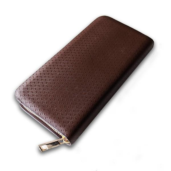 訳あり ブランド ラウンドファスナー長財布 札入れ PIDENBAO LEATHER 牛革ロングウォレット 送料無料 |  | 01