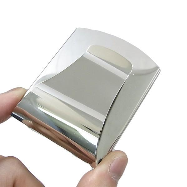 マネークリップ メンズ シンプル 紙幣25枚 カード5枚まで収納