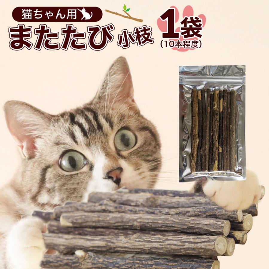 即納 猫用天然またたびスティック またたびの小枝 またたび マタタビ