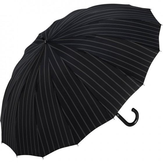 チェック柄 ストライプ柄ビッグサイズ16本傘 メンズ傘 メンズ65センチ ワンタッチ式 グラスファイバー 長傘 手開き式 男性用 雨傘 梅雨通勤通学 撥水性 送料無料 Um Cccstores 通販 Yahoo ショッピング