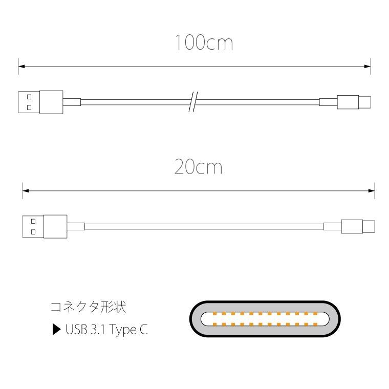 充電ケーブル Usb Type C ケーブル 選べる長さ 1m 100cm cm タイプc 充電コード Usbケーブル スマホ充電器 データ通信 データ転送 スマホ スマートフォン スマホケース Jillsdesign 通販 Paypayモール