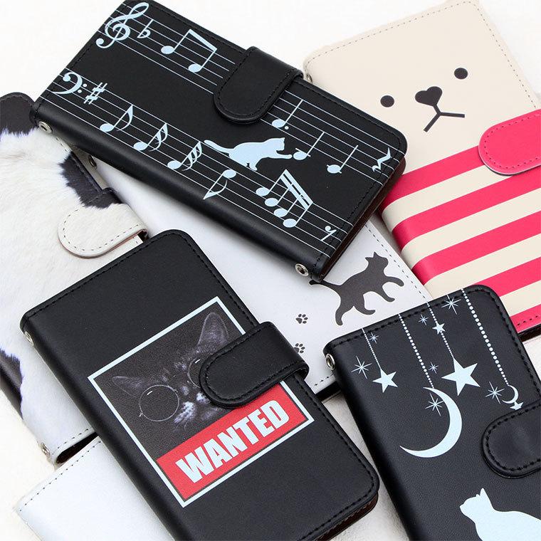 スマホケース Aquos Sh M04 Shーm04 ケース 手帳型 アクオス Shm04 カバー スマホカバー 携帯ケース 横 カード収納 アニマル スマホケース Jillsdesign 通販 Paypayモール