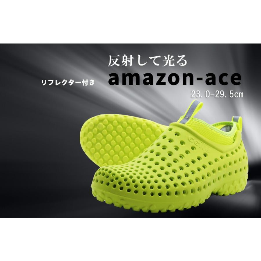 【福袋A対象商品】サンダル メンズ レディース スリッポン アクアシューズ チル ccilu 蛍光 リフレクター 夜 散歩 ナースシューズ おしゃれ 夏 夏用 軽量 | ccilu | 02