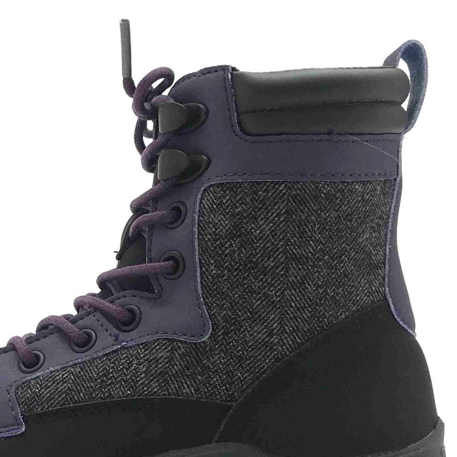 【価格見直しました】ブーツ メンズ レディース 秋 冬 撥水 おしゃれ ツイード ccilu レイン ワークブーツ 靴 シューズ | ccilu | 23