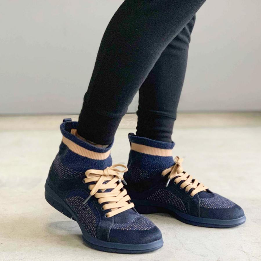 ソックススニーカー メンズ 軽量 ニット スニーカー 足圧分散 チル ccilu 靴 衝撃吸収 | ccilu | 12