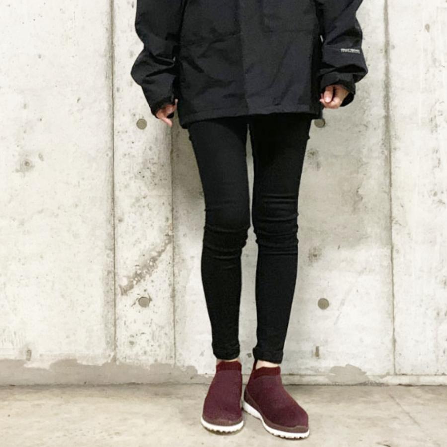 【価格見直しました】ソックスブーツ レディース ボアインソール 美脚 軽量 ニット 疲れにくい 足圧分散 衝撃吸収 コンフォート ccilu 靴 | ccilu | 12