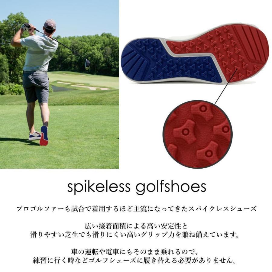 【価格見直しました】スニーカー ドライブ シューズ 通気性 ゴルフシューズ スパイクレス メンズ 軽量 スニーカー 白 疲れにくい カジュアル  ccilu | ブランド登録なし | 04
