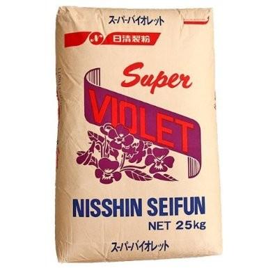 スーパーバイオレット 25kg 薄力粉 小麦粉 製菓材料 ホームメイドショップKIKUYA