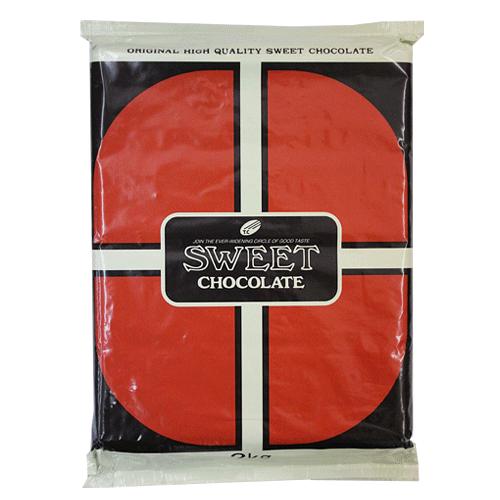 クーベルチュール スイートチョコ 2kg 板チョコ 製菓用 大東カカオ