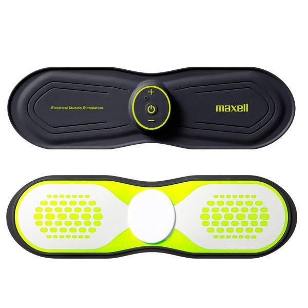 Active Pad Pad 代引不可 Maxell Ems ダイエット Ab シーシーエヌ Ems運動器 2極タイプ Mxes R0yg もてケア