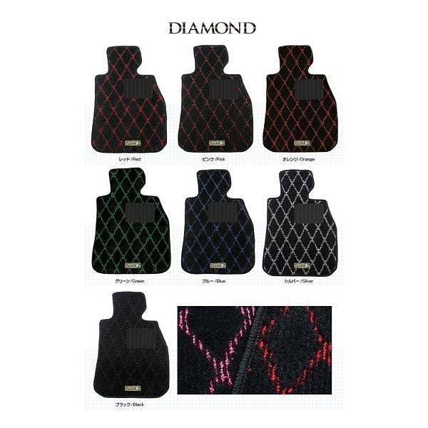 エクストレイル　７人 H25/12〜 Ｔ３２、ＮＴ３２ フロアマット ダイヤ | 日産 | 02