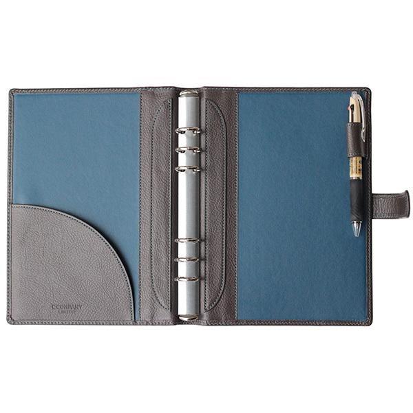 システム手帳 バイブル 16mmリング 革 日本製スケジュール帳