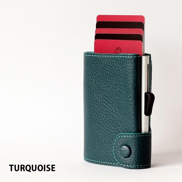 めずらしい世界の小型シート　使用済み スキミング防止】 セキュア SECURE スライドカード財布 C