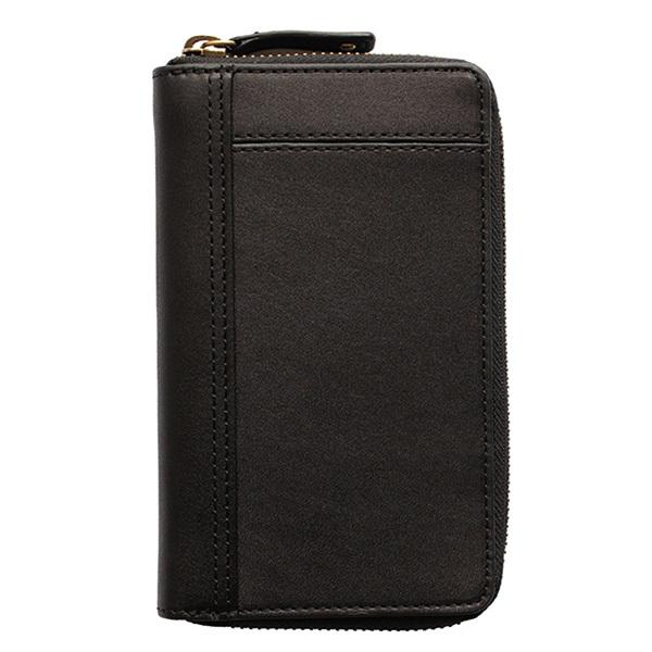 財布 二つ折り財布 ラウンド財布 オーガナイザー メモパッド 革