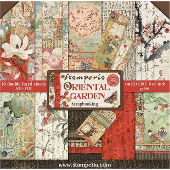 両面柄ペーパーセット 20.3X20.3cm