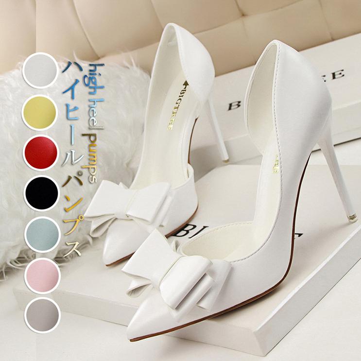 レディースファッション 即納 96時間限定 ハイヒール レディース シューズ お洒落 パンプス 蝶タイ パーティー ピンヒール 新作 綺麗 ファッション 着痩せ 痛くない Dkt 022 Lddl2lq6d2 Www Boulevardrestaurants Com