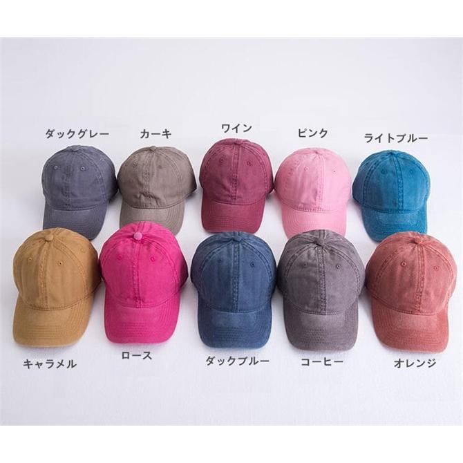 帽子 キャップ メンズ レディース 夏 大きめ おしゃれ 無地 ローキャップ カーブキャップ 多色 hat-002 |  | 05