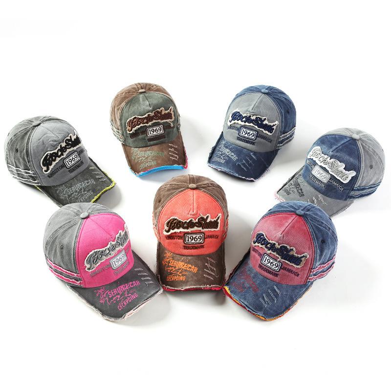 メンズハット 帽子 ８色  UVカット 紫外線対策 日よけ ビンテージ風 アメカジキャップオシャレ カジュアル帽子  カップル レトロ |  | 09