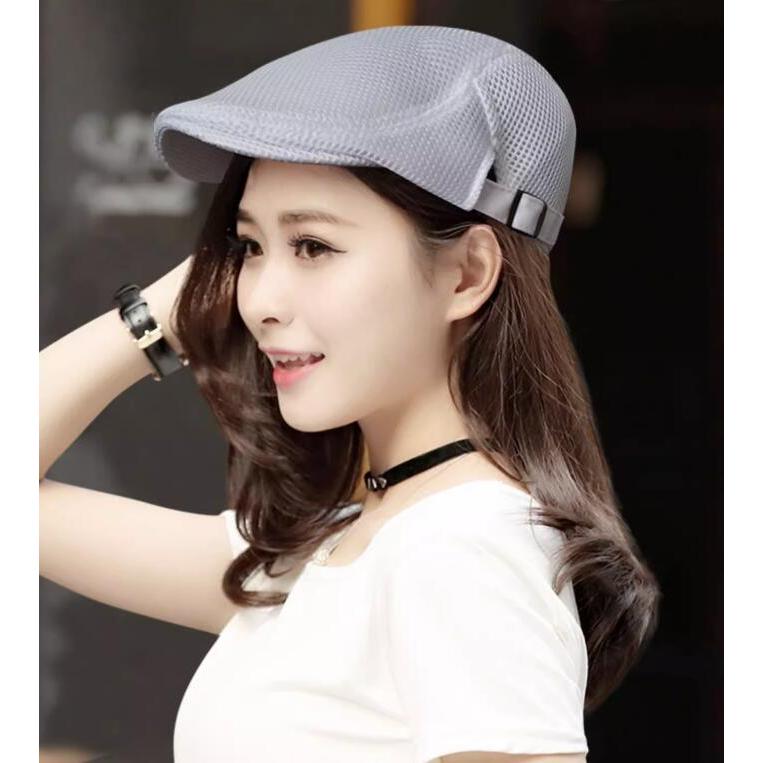 即納帽子メンズレディース ハンチング 帽子 キャップ  UVカット男女兼用 春夏秋 野球帽 サイズ調整式 日よけ つば 紫外線対策 7色 父の日 hat-101 |  | 12