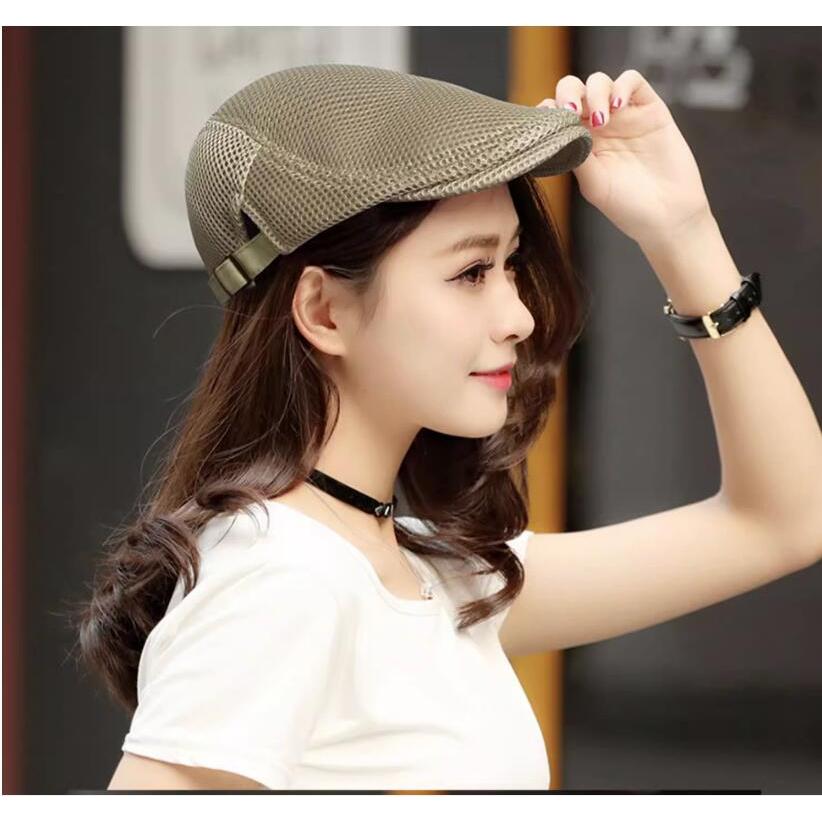 即納帽子メンズレディース ハンチング 帽子 キャップ  UVカット男女兼用 春夏秋 野球帽 サイズ調整式 日よけ つば 紫外線対策 7色 父の日 hat-101 |  | 13