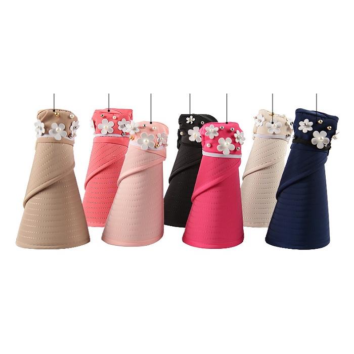 レディース帽子 uv対策 日よけ たためる 紫外線カットおしゃれ つば広 夏 折りたたみ かわいい uv サマーハット ms-059 |  | 02