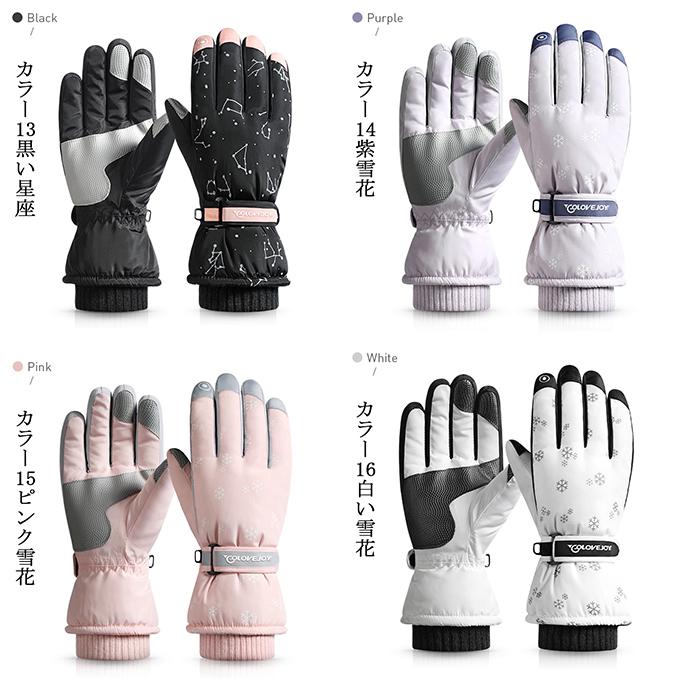 スキー スノーボード グローブ 手袋 メンズ 未使用 レディース 防寒 防風 保温 ウィンタースポーツ 防水