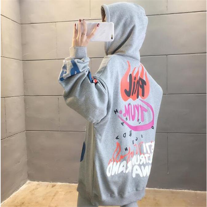 パーカー グレー レディース おしゃれ 柄 春秋 ジップ ゆったり ジップダブル パーカー Ny 100 Ny 100 Ccqueen 通販 Yahoo ショッピング