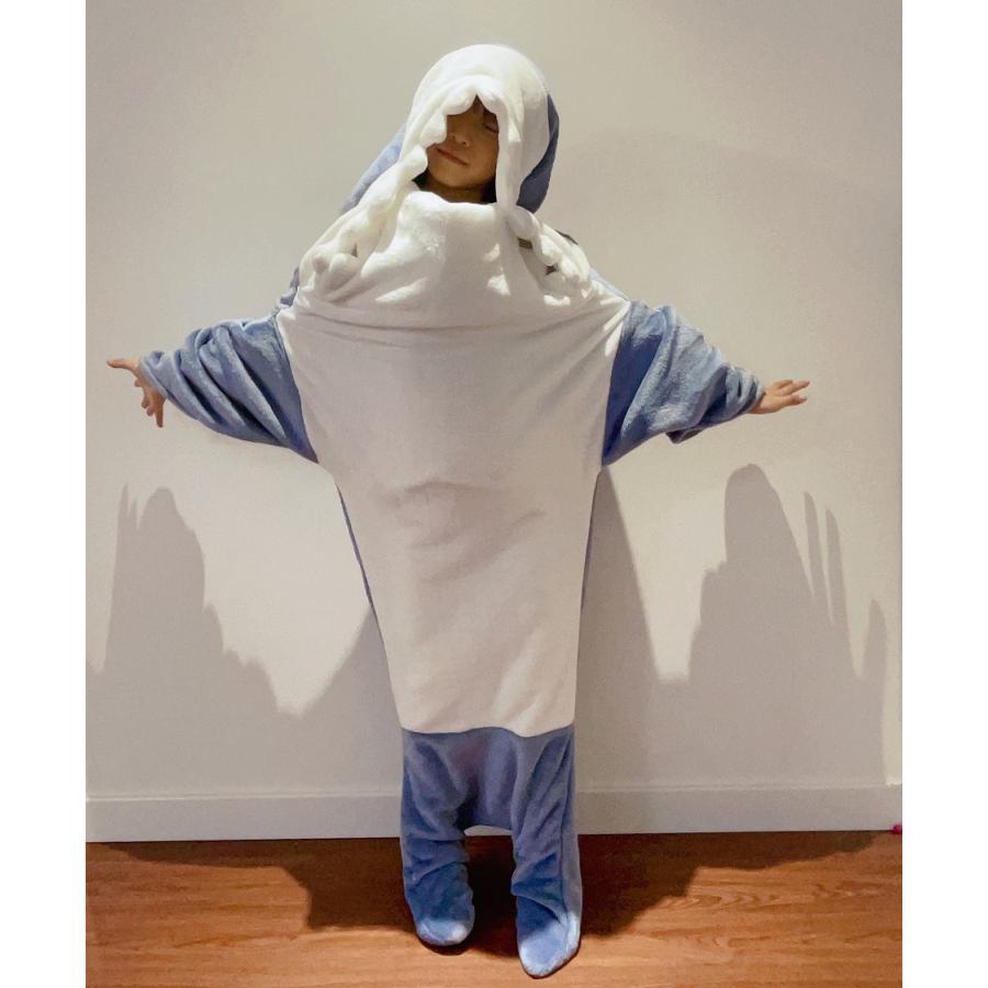 サメ 寝袋着ぐるみ パジャマ 着る毛布 ぬいぐるみ ブランケット 子供 大人 きぐるみパジャマ さめ 寝袋 昼寝毛布 サメ寝袋 サメブランケット きぐるみ パジャマ |  | 19