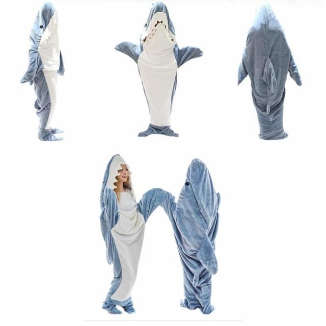 サメ 寝袋着ぐるみ パジャマ 着る毛布 ぬいぐるみ ブランケット 子供 大人 きぐるみパジャマ さめ 寝袋 昼寝毛布 サメ寝袋 サメブランケット きぐるみ パジャマ |  | 09