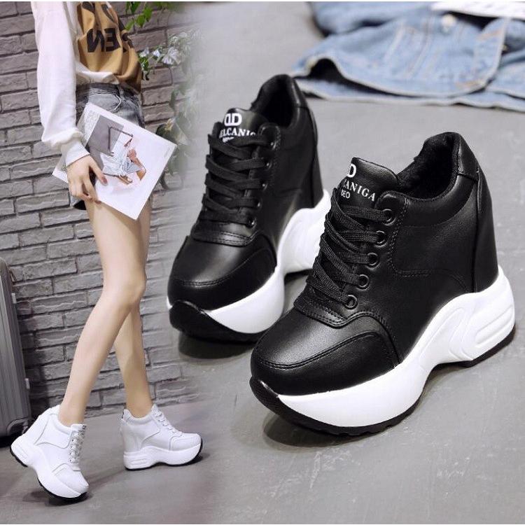 レディーススニーカー スボッツシューズ 厚底ヒール インヒールスニーカー お洒落 歩きやすいスニーカー 美脚 靴 Skt 100 Skt 100 Ccqueen 通販 Yahoo ショッピング