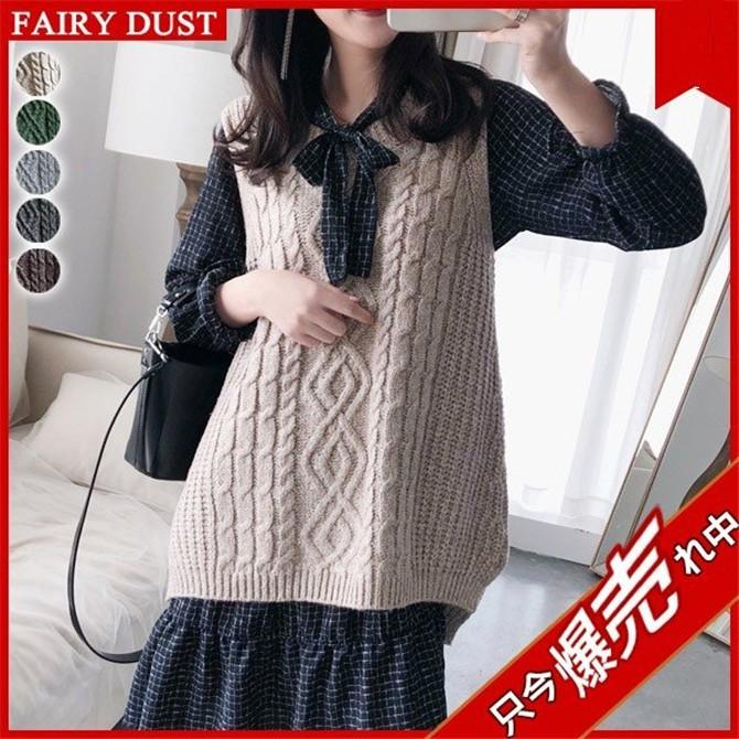 ニットベスト レディース プルオーバー ベスト Uネック ゆったり 女性用 ニット トップス ノースリーブ チョッキ 春秋物 ジレ 激安 Wb 008 Wb 008 Ccqueen 通販 Yahoo ショッピング