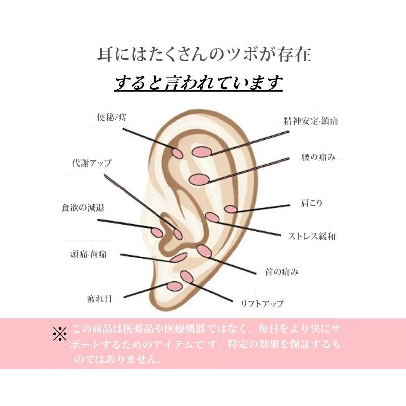 耳つぼシール 粒タイプ 金粒 銀粒 60粒 100粒 200粒 金属アレルギー