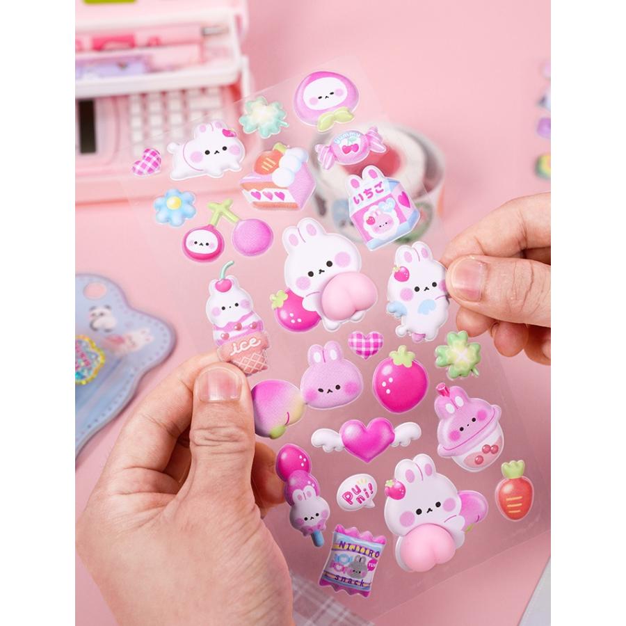 ぷにぷに おしり シール スクイーズ 2枚セットシール ご褒美シー ル