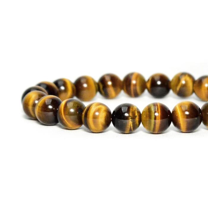パワーストーン ブレスレット 南アフリカ産 AAAA タイガーアイ 8mm玉 天然石 |  | 01